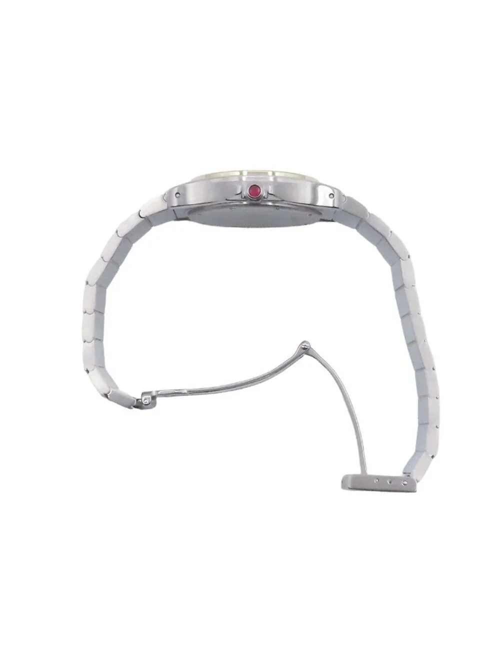 Cartier Santos Ronde Silver Stainless Steel Anniversary This Exclusive Watch